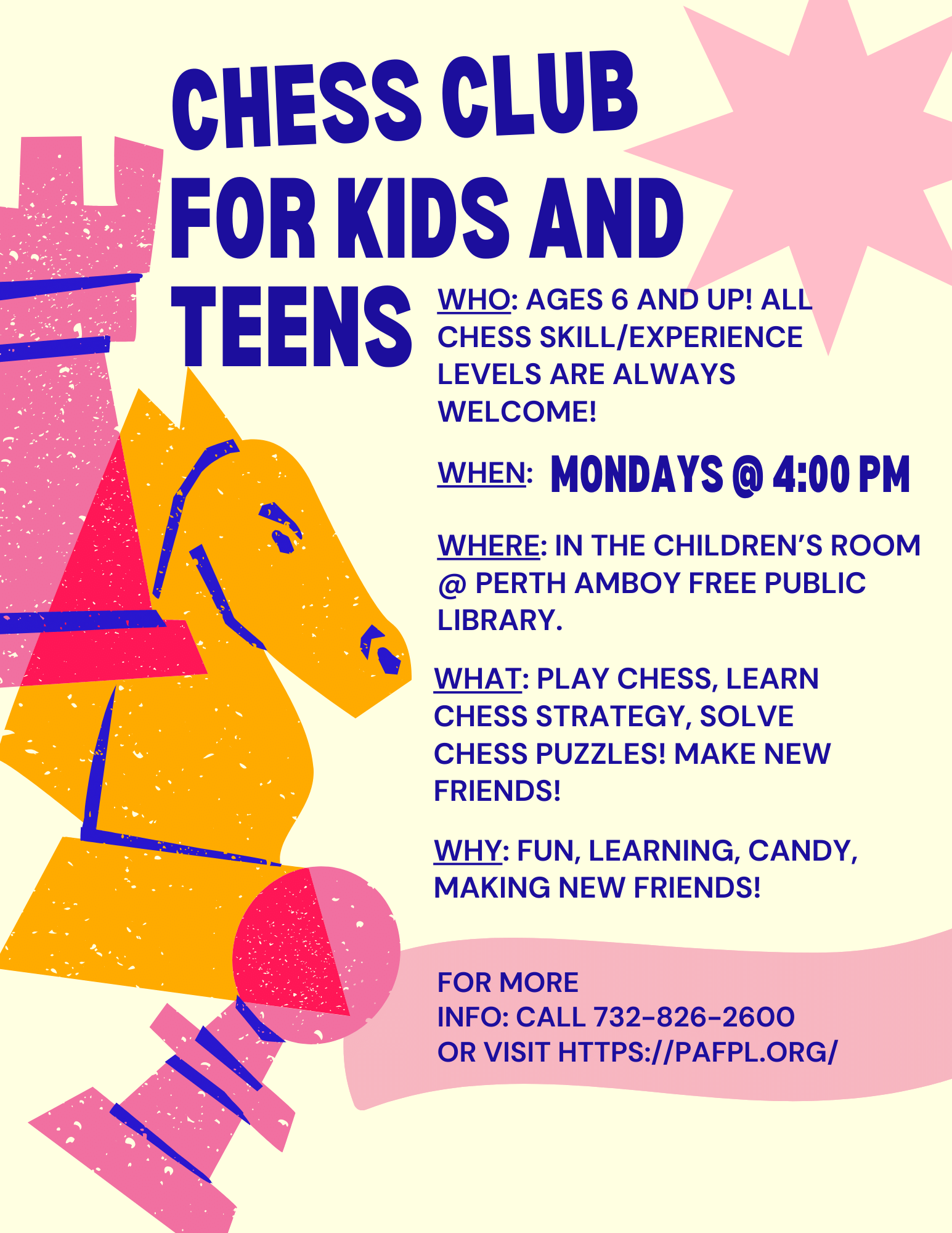 Chess Club for Kids and Teens 