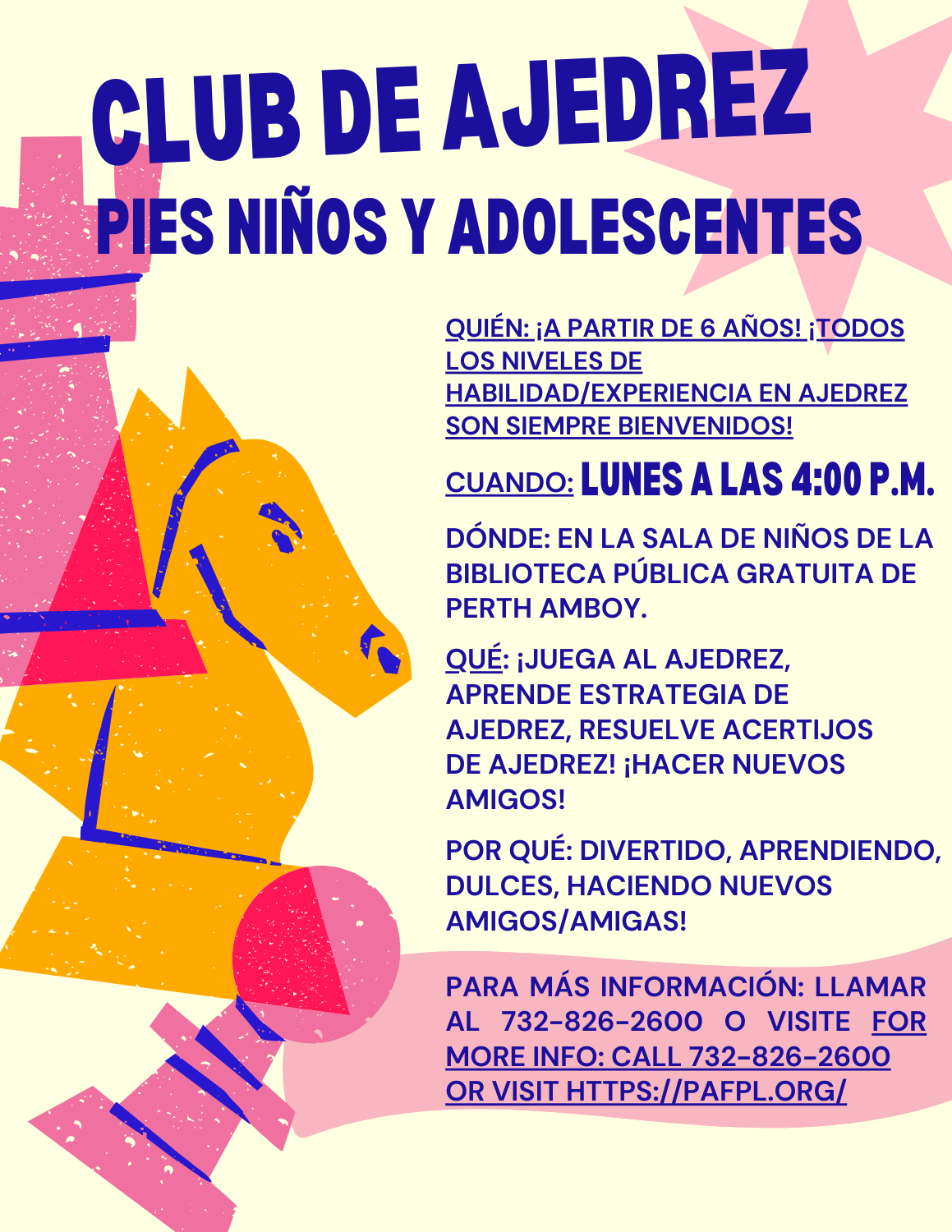 Kids and Teen Chess in Spanish